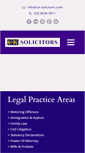 Mobile Screenshot of ck-solicitors.com